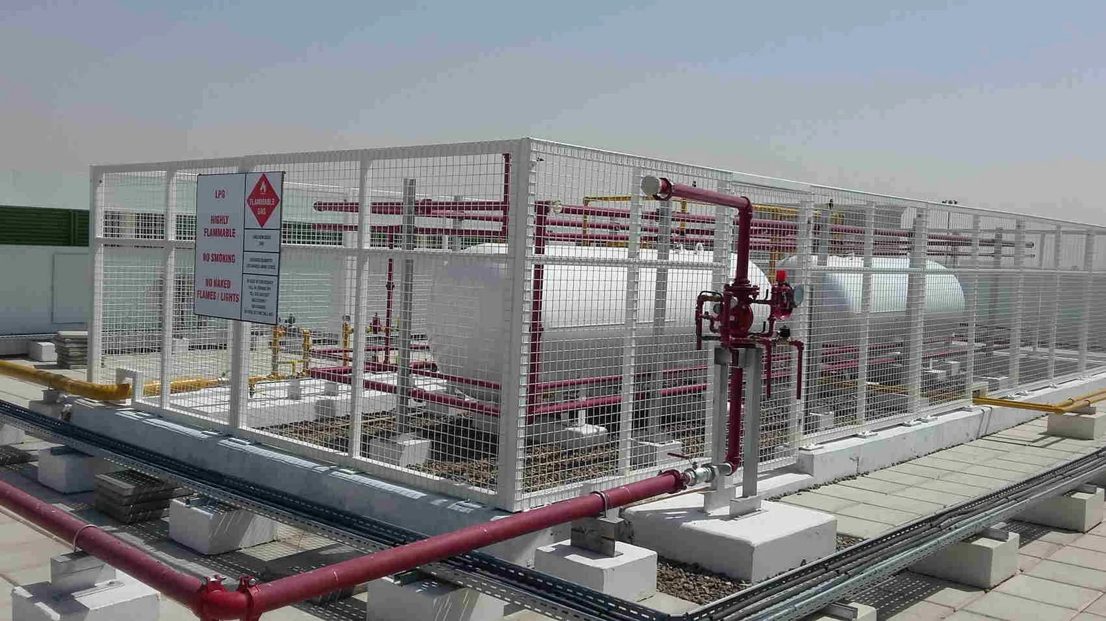 LPG Tank Security Fencing