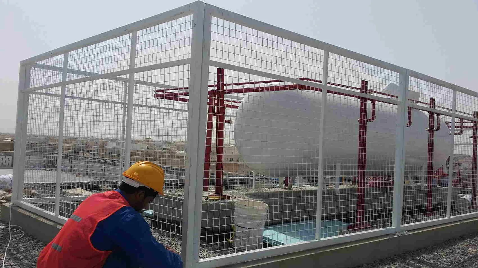 LPG Tank Security Fencing