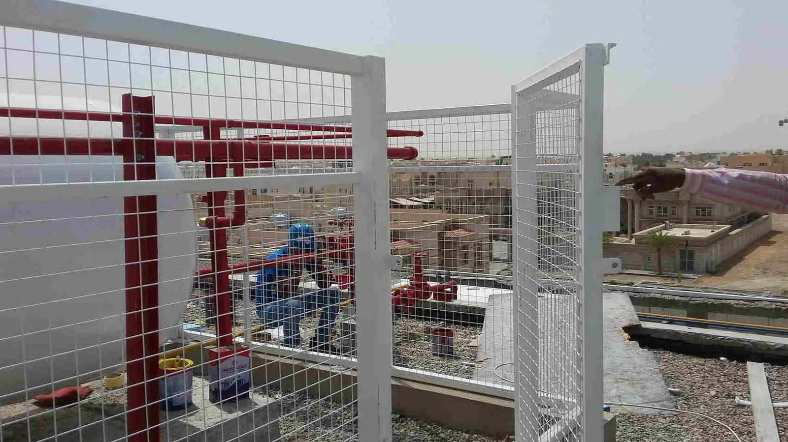 LPG Tank Security Fencing