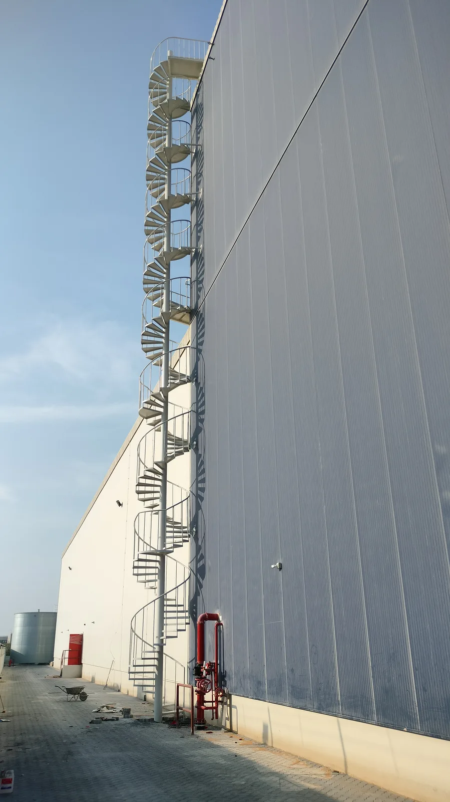 Spiral Staircase — Commercial Tower — view 1