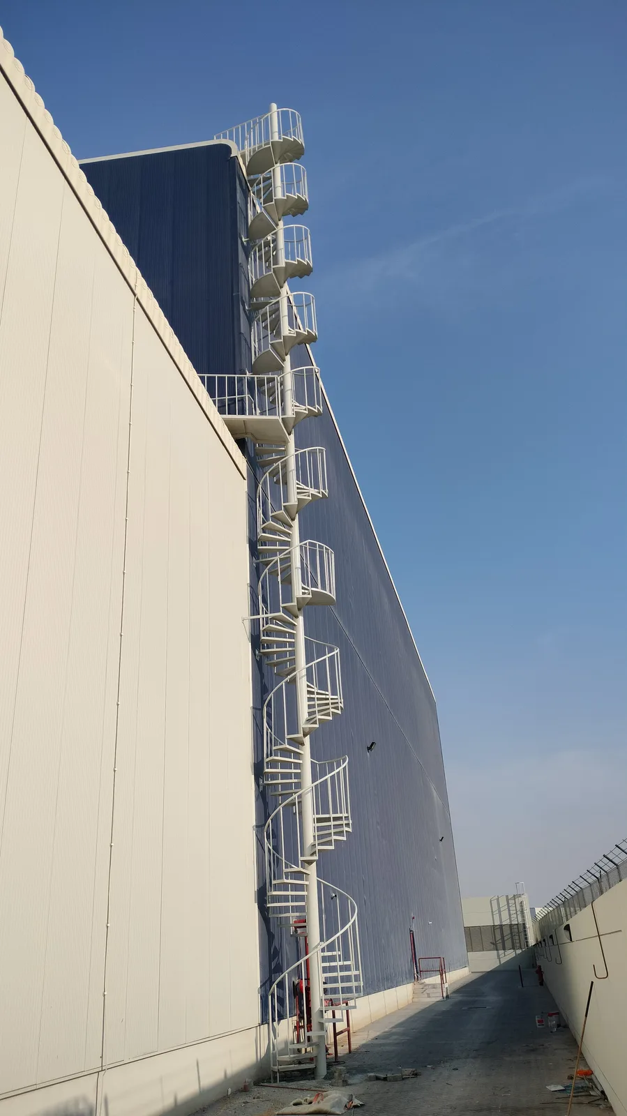 Spiral Staircase — Commercial Tower — view 2