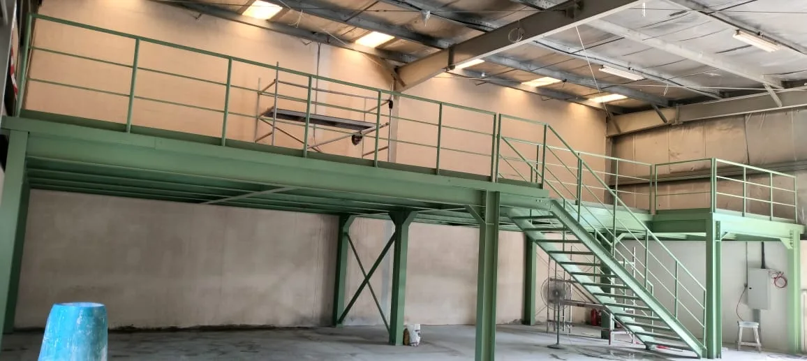 Steel Warehouse and Mezzanine — view 3